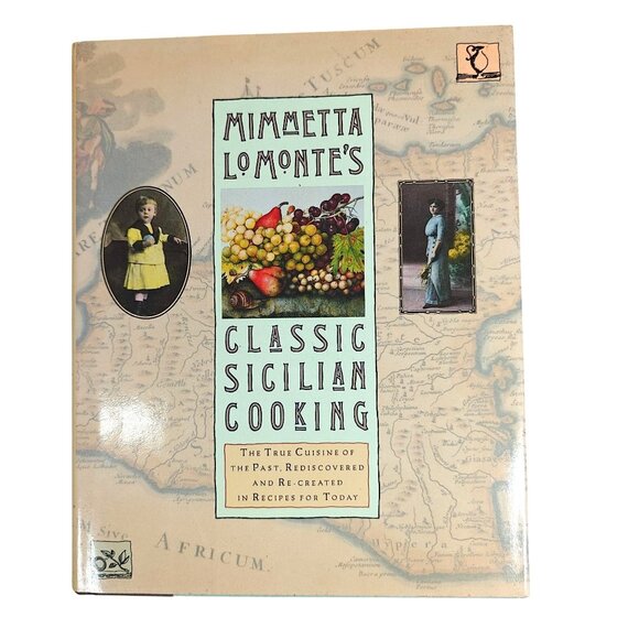 Mimmetta Lo Monte's Classic Sicilian Cooking Vintage Italian Cookbook Hardcover - Picture 1 of 9